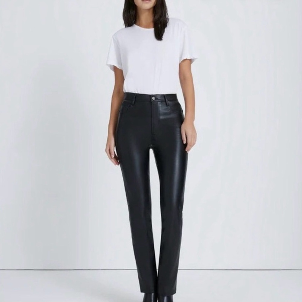 7 for All Mankind Faux Leather Pants